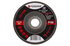 Круг лепестковый торцевой 125x22 мм, P100 Forsage F-FD5100M(19762)