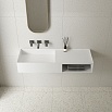 Раковина Vincea Solid Surface VWB-6S112MW 120 см белый матовый