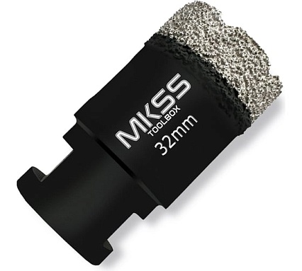 Коронка алмазная универсальная MKSS Toolbox KS2803 HARD 32 мм, M14 для УШМ KS28030032