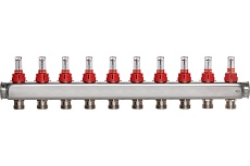Коллектор ColSys p878 10 выходов из нержавеющей стали с расходомерами P187811510