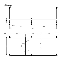 Каркас Am.Pm X-Joy W00A-165-070W-R 165x70 см