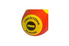 Диэлектрическая отвертка SL 1.0х5.5х125 мм SHTOK 09314
