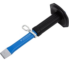 Зубило плоское с защитным фартуком для работы на высоте 250 мм Unior 3838909261959