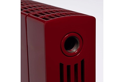 Радиатор биметаллический Rifar 85 SUPReMO 500-8 Ду 3/4 RAL 3011 БОРДО R S50083/43011