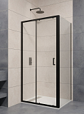Душевой уголок RGW Passage PA-74 (PA-14B + Z-050-2B) 150x120, прозрачное, черный, 410874152-14