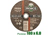 Круг зачистной абразивный 180x6.0x22.23 мм PROBOS PR3534