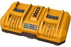 Двойное зарядное устройство Ingco 2x20 B, 4A+4А, INDUSTRIAL FCLI2082