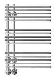 Полотенцесушитель водяной Ravak Style 51.6x80