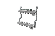 Универсальный коллектор в сборе Royal Thermo нерж. 1 ВР-3/4 НР, 2 выхода НС-1080925