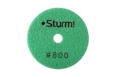 Круги шлифовальные гибкие Sturm ! 9012-W100-800