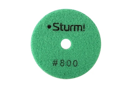 Круги шлифовальные гибкие Sturm ! 9012-W100-800