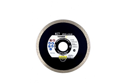 Диск для резки плитки TECHNIC KCT 125x22.23 мм SAMEDIA 330009