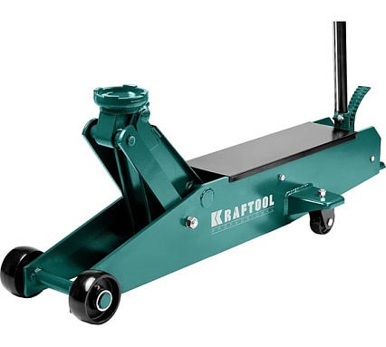 Подкатной домкрат для тяжелой техники Kraftool High-lift 10т 160-560мм 43455-10