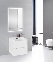 Тумба с раковиной BelBagno Etna 50x39 см Bianco Lucido