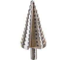 Сверло ступенчатое 6-38 мм, HSS Gigant GT-163