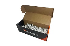 Пластиковый фиксатор для полипропиленовых труб Elematic ECAV 20 d=16-23 мм, 50 шт. 13501020