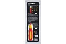 Диэлектрическая отвертка IEK Arma2l 5 с набором бит т2 11 шт. A2L5-SC30-T2-N1-11