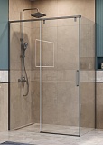 Душевой уголок BelBagno SOFT_CLOSE-1-AH-1-140/100-C-GM 140x100 прозрачный, оружейная сталь
