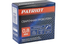 Проволока сварочная нержавеющая 0.8 мм, 1 кг Patriot 605002225