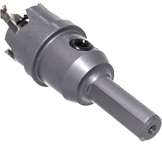 Коронка по металлу HM (22х12 мм; хвостовик 10 мм; комплект) D.BOR HS-HM-12-022-T