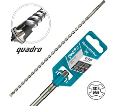 Бур Quadro (10x460 мм; SDS+) RENNBOHR 511046