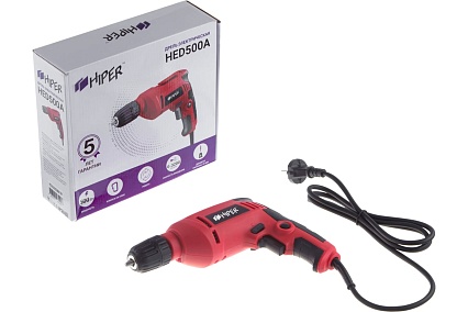 Безударная дрель Hiper HED500A