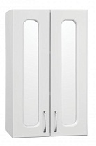 Шкаф подвесной Style Line Эко Стандарт 48 см со стеклом, белый ЛС-00000352