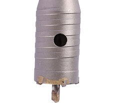 Коронка по кирпичу, камню, бетону 40 мм, М22, SDS-plus для перфоратора DERZHI 8306-002