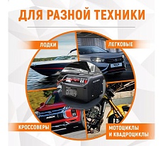 Пуско-зарядное устройство Wiederkraft 12/24 в, 240А WDK-Start240