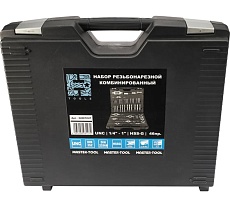 Набор метчиков и плашек H-Tools UNC 1/4 - 1,0 HSS-G 46пр 245072HT