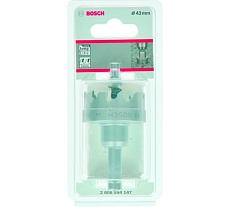 Коронка Precision for Sheet Metal с твердосплавными напайками 43 мм Bosch 2608594147