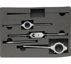 Набор метчиков и плашек Bucovice Tools M24 M3-M24, 115CrV3, 60пр 310240