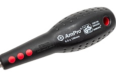 Шлицевая отвертка AmPro 6.5x150 мм T32014