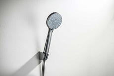 Душевой гарнитур Aquatek Бетта AQ2032BGM оружейная сталь