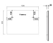 Зеркало Vincea VLM-3VN120B 120x80 см, сенсорный выключатель и диммер, черный