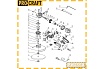 Углошлифовальная машина болгарка PROCRAFT УШМ сетевая, 230 мм PW2550