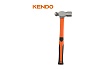 Молоток с круглым бойком KENDO с фибергласовой рукояткой, 900 гр 25147