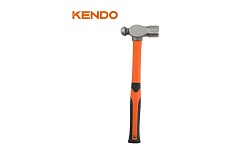 Молоток с круглым бойком KENDO с фибергласовой рукояткой, 900 гр 25147