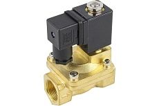 Электромагнитный клапан DN.ru VS2W-400E-PU-NC Ду25 Ру10 24В AC пилотного действия D130-04255