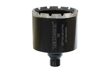 Коронка алмазная, спекание 85х60 мм, 1/2/M14 SK TECH-NICK 105610026