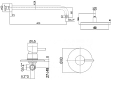 Душевой набор Paffoni Light KITLIG011CRKING хром