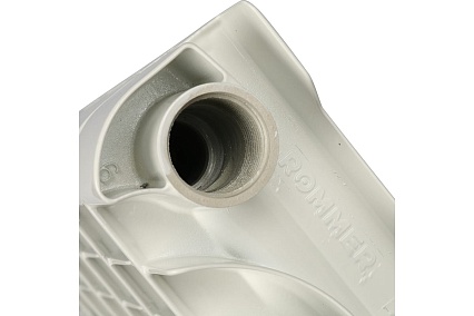 Алюминиевый радиатор Rommer Profi 500 AL500-80-80-100 10 секций RAL9016 82485