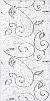 Декор Laparet Frame Creta белый 20х40 см, 04-01-1-08-03-00-1371-1