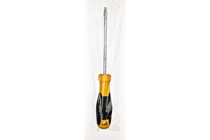 Шлицевая отвертка Deli SL5х125мм DL6351251 Cr-V, магнит, TPR+PP ручка 98350