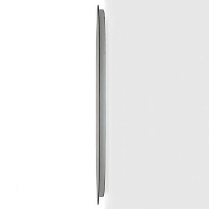 Зеркало Art&Max Torino AM-Tor-500-900-DS-F-Nero 50x90 с подсветкой, черный