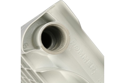 Алюминиевый радиатор Rommer Profi 500 AL500-80-80-100 12 секций RAL9016 82486