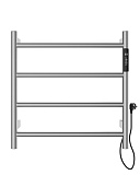 Полотенцесушитель электрический Wonzon&Woghand Bonn WW-AL404-BR, брашированный никель