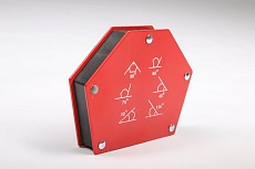 Угольник магнитный шестигранный Plazweld PWE75LBS, 33 кг (Welding magnet) PWE75LBSH