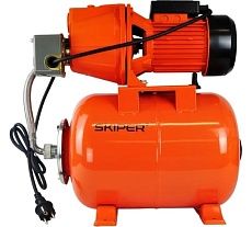 Станция водоснабжения автоматическая SKIPER JET1000M 900 Вт, 3100 л/ч, 24 л, чугун 00-00026262