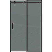 Душевая дверь Grossman Classic 140x195 тонированное, черный матовый 100.K33.04.140.21.10